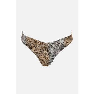 Trendyol Brown Leopard Patterned Bikini Bottom