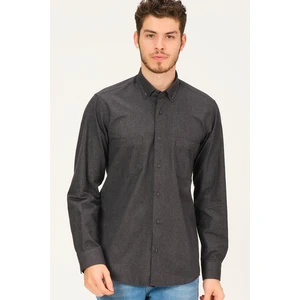 G730 DEWBERRY MEN'S SHIRT-BLACK