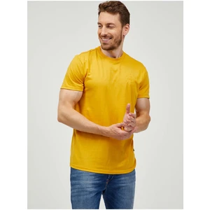 SAM73 Mustard Men's T-Shirt SAM 73 Sepot - Men