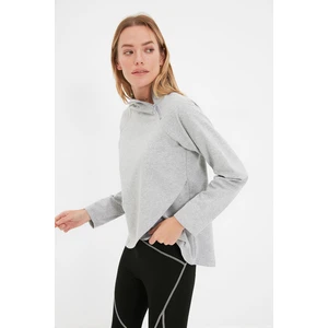 Trendyol Sweatshirt - Gray - Regular fit