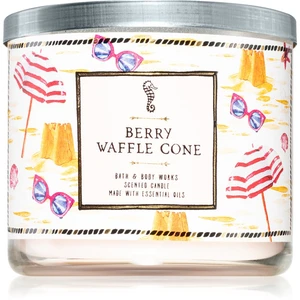 Bath & Body Works Berry Waffle Cone vonná sviečka 411 g