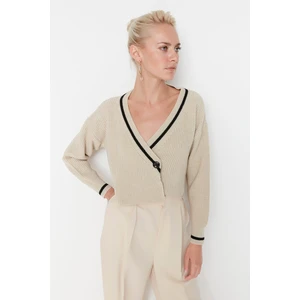 Trendyol Cardigan - Beige - Regular fit