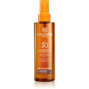 Collistar Smart Sun Protection Supertanning Moisturizing Dry Oil SPF 30 ochranný suchý olej na opalování SPF 30 200 ml