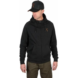 Fox mikina Collection Lightweight Hoodie Black/Orange vel.XL