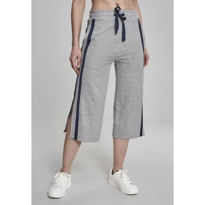 Women's Terry Culotte Belt Grey/Navy