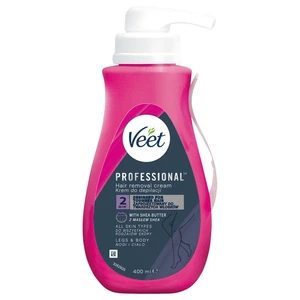 Veet Professional All Skin Types depilační krém pro všechny typy pokožky 400 ml