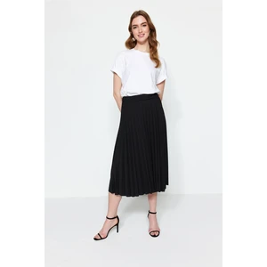 Dámská sukně Trendyol TWOSS23ET00048/Black