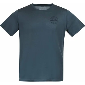 Bergans Graphic Wool Tee Men Orion Blue S Tričko