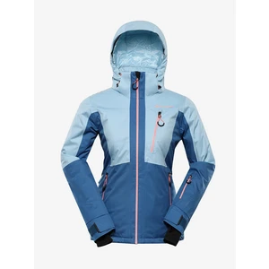 Women's ski jacket with ptx membrane ALPINE PRO REAMA aquamarine