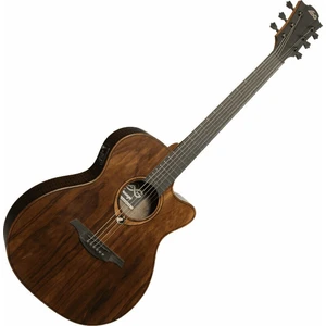 LAG Sauvage ACE Natural Guitare Jumbo acoustique-électrique