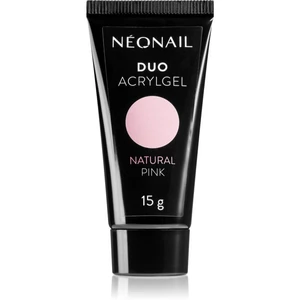 NeoNail Duo Acrylgel Natural Pink gél pre modeláž nechtov odtieň Natural Pink 15 g