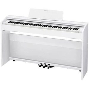 Casio PX 870 White Wood Tone Pian digital