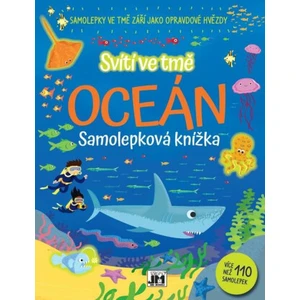 Samolepková knížka Oceán -- Svítí ve tmě