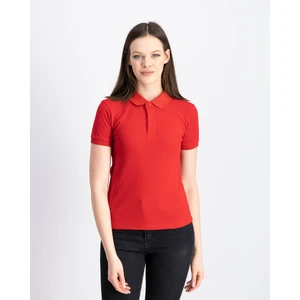 Koszulka damska polo Frogies TWOAW22TS0184/RED