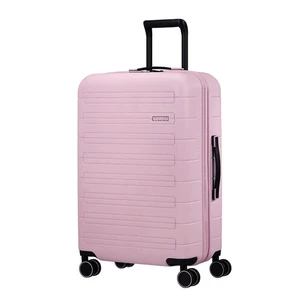 American Tourister Skořepinový cestovní kufr Novastream M EXP 64/73 l - růžová