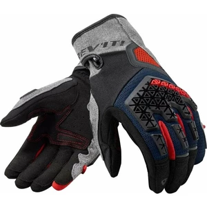 Rev'it! Gloves Mangrove Silver/Blue 3XL Guanti da moto