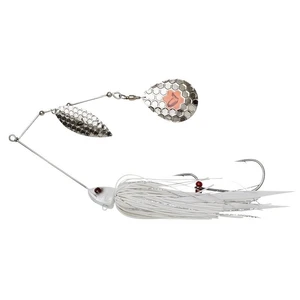 Savage Gear Da'Bush Spinnerbait White Silver 14 cm 21 g