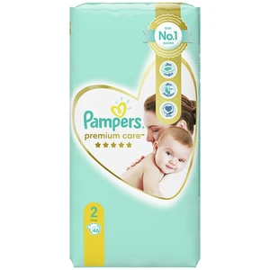 PAMPERS Premium Care jednorazové plienky veľ. 2, 46 ks, 4-8 kg