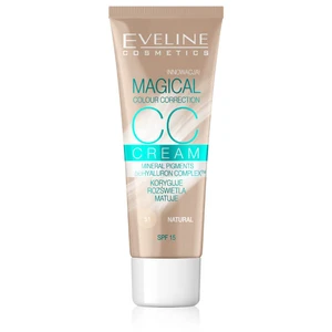 Eveline Cosmetics Magical Colour Correction CC krém SPF 15 odtieň 51 Natural 30 ml