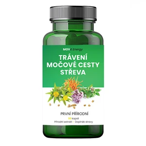 Doplněk stravy: Trávení - Močové cesty - Střeva MOVit Energy (90 kapslí)