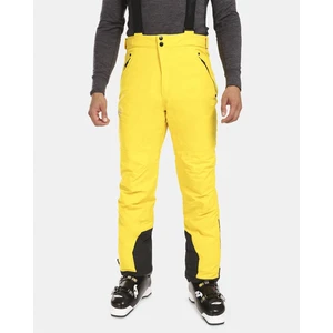 Men's ski pants Kilpi METHONE-M Yellow