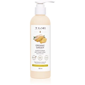 T-LAB Organics Organic Ginger Anti Hair Loss Conditioner posilňujúci kondicionér pre rednúce vlasy 250 ml