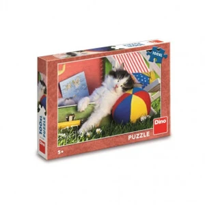 Puzzle 100XL Kotě odpočívá [Puzzle]