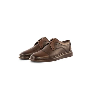 Ducavelli Stern Genuine Leather Men's Casual Classic Shoes, Genuine Leather Classic Shoes, Derby Classic.