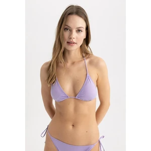 DEFACTO Fall In Love Regular Fit Triangle Bikini Top