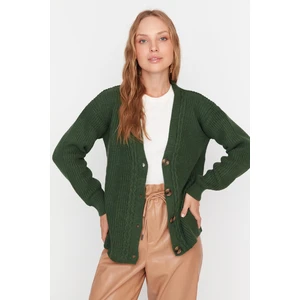 Trendyol Cardigan - Green - Regular fit