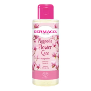 Dermacol Flower Care Magnolia relaxačný telový olej s vôňou kvetín 100 ml