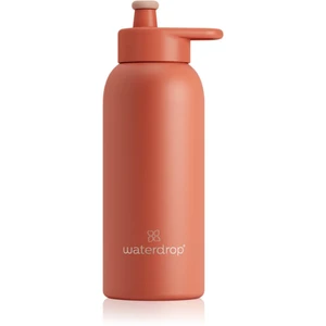 Waterdrop Steel Kids fľaša na vodu z nehrdzavejúcej ocele pre deti farba Orange Matt 400 ml