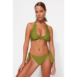 Trendyol Bikini Bottom - Khaki - Plain