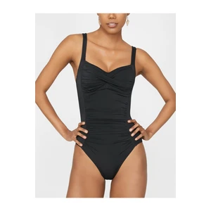 Koton Swimsuit - Black - Plain