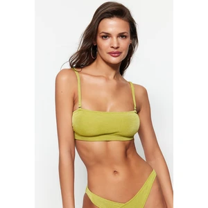 Trendyol Bikini Top - Green - Plain