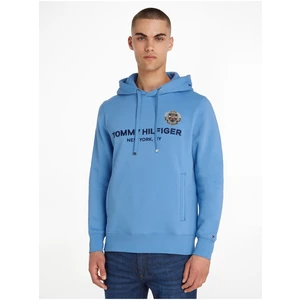 Blue Mens Hoodie Tommy Hilfiger - Men