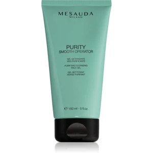 Mesauda Milano Purity Smooth Operator zjemňujúci čistiaci gél pre mastnú a zmiešanú pleť 150 ml