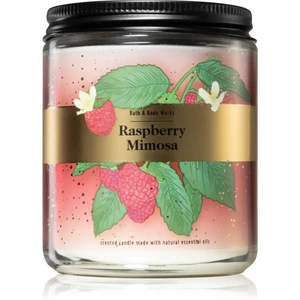 Bath & Body Works Raspberry Mimosa vonná svíčka 198 g
