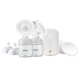 Philips AVENT Odsávačka materského mlieka elektronická nabíjacia DUO SCF398