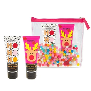 Mad Beauty Dárková sada tělové péče Pom Pom Cosmetic Bag Set