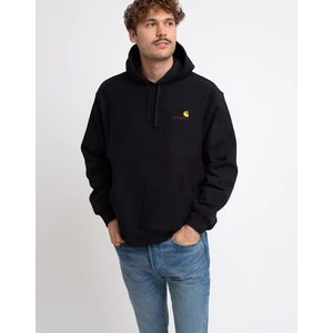 Carhartt WIP Hooded American Script Sweat Black S