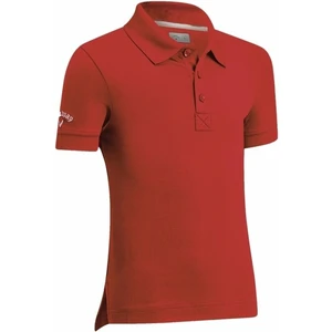 Callaway Boys Swing Tech Polo True Red S