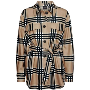 Vero Moda Dámsky kabát VMBRUSHEDKAYA 10257690 Tigers Eye M