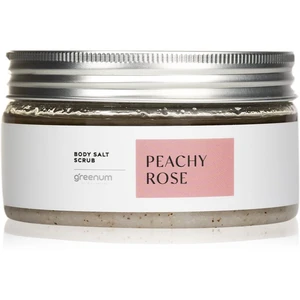 Greenum Salt Scrub solný peeling na tělo s vůní Rose 320 g