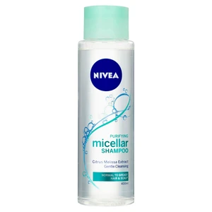 Nivea Osvěžující micelární šampon pro normální až mastné vlasy (Micellar Shampoo) 400 ml