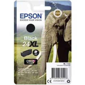 Epson originální ink C13T24314012, T2431, black, 10ml, Epson