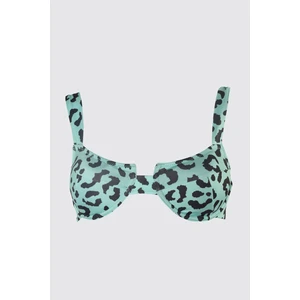 Góra od bikini Trendyol Leopard Print