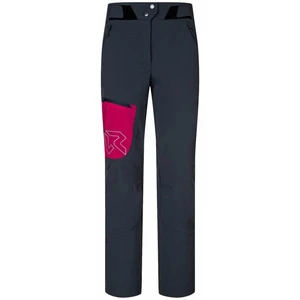 Rock Experience Bongo Talker Woman Pant Blue Nights/Cherries Jubilee L Pantaloni outdoor