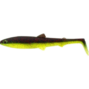 Westin gumová nástraha bullteez shadtail black chartreuse - 9,5 cm 7 g 2 ks