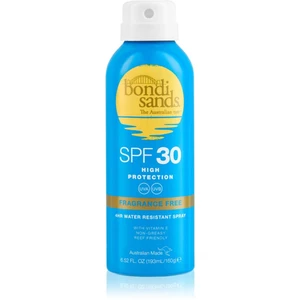 Bondi Sands SPF 30 Fragrance Free voděodolný sprej na opalování SPF 30 160 g